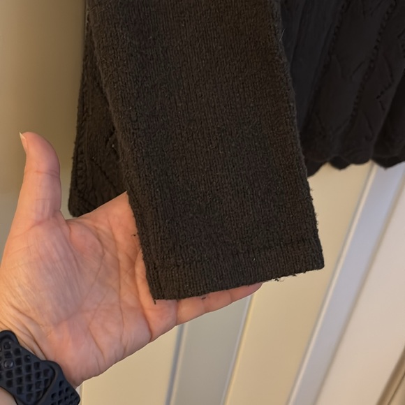 Merona Women’s Chocolate Brown Button Cardigan, size L - Picture 5 of 8